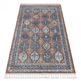 Modern tepih BELLE BG60A tamnoplava / bež Rojt 160x220 cm