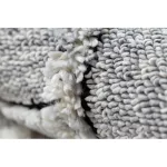 tepih SEVILLA Z791C mozaik siva / csík bijela Rojt Berber shaggy 140x190 cm