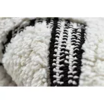 tepih SEVILLA Z788B labirintus, görög bijela / antracit Rojt Berber shaggy 120x170 cm