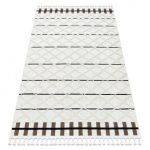 tepih SEVILLA Y611A gyémánt smeđa / bijela Rojt Berber shaggy 180x270 cm