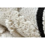 tepih SEVILLA Y611A gyémánt smeđa / bijela Rojt Berber shaggy 180x270 cm