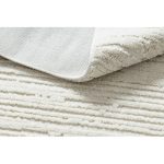 tepih SEVILLA AC53B csíkok bijela ehér Rojt Berber shaggy 180x270 cm