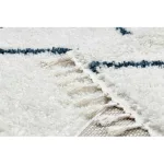 tepih BERBER UNION 3683 krem / Rojt shaggy 140x190 cm