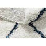 tepih BERBER UNION 3683 krem / Rojt shaggy 140x190 cm