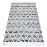 tepih SEVILLA Z555A gyémánt siva / bijela Rojt Berber shaggy 80x150 cm