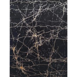  Ber. Tepih ELITE 4355 crno-zlatni 140 x 190 cm