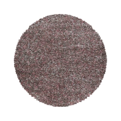  Ay. ENJOY 4500 80 x 80 cm čupavi tepih s ružičastom bojom - okrugli