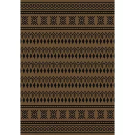  Ber. EQOS 0002 smeđi moderni tepih 120 x 180 cm