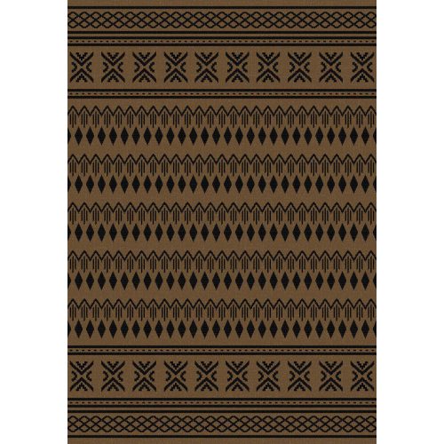  Ber. EQOS 0002 smeđi moderni tepih 120 x 180 cm