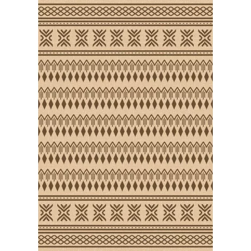 Ber. EQOS 0002 bež 140 x 190 cm moderni tepih