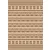  Ber. EQOS 0002 bež 140 x 190 cm moderni tepih