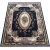  Dy. Exclusive 04 N - tamnoplavi tepih s rozetom 80 x 150 cm