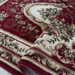  Dy. Exclusive 04 N - bordo rozeta tepih 80 x 150 cm