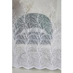 TRD. Gotova zavjesa s uzorkom Drvo života Bijela 300x180cm