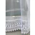  TRD. Gotova zavjesa Pariz bijela Vezena 500x280cm