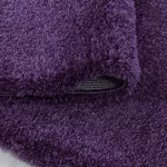 Fluffy 3500 LJUBIČASTI 120 X 120 -Okrugli tepih