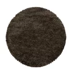 Fluffy 3500 Brown 160 X 160 - okrugli tepih