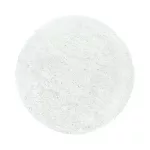 Fluffy 3500 White 80 X 80 - okrugli tepih