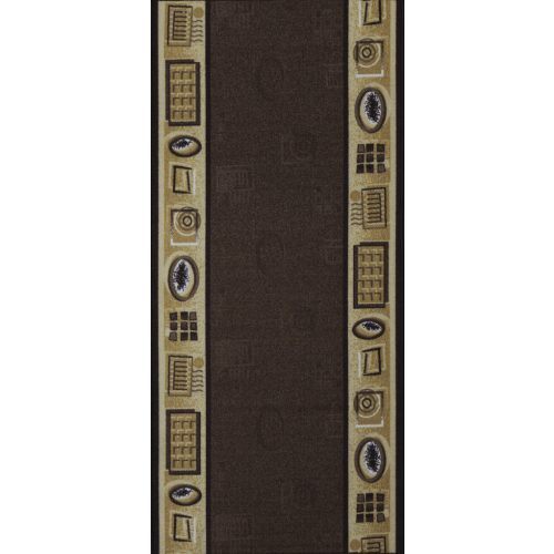  Ber. GEL RUNNER 1004 smeđa prostirka za trčanje širine 100 cm u metrima