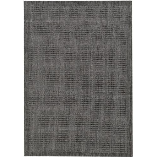  Ay. GIZA 1410 120 x 120 cm crni moderni okrugli tepih