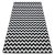  Skica tepiha - F561 krem/crna - Zigzag 240x330 cm