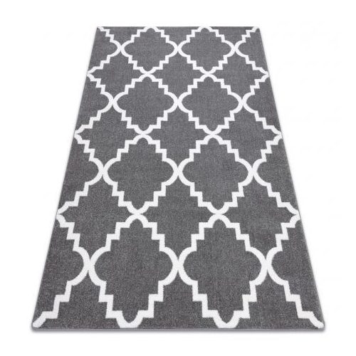  Sketch tepih - F343 siva / bijela Clover Moroccan Trellis 280x370 cm