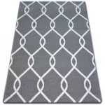 Sketch tepih - F934 siva / krem trellis 200x290 cm
