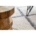 tepih Berber meknes B5910 krem / siva Rojt shaggy 200x290 cm