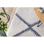 tepih Berber meknes B5910 krem / siva Rojt shaggy 200x290 cm