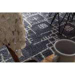 tepih BERBER TANGER B5940 siva / bijela Rojt shaggy 160x220 cm