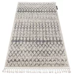 tepih BERBER AGADIR G0522 krem / siva Rojt shaggy 80x150 cm