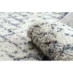tepih BERBER AGADIR G0522 krem / siva Rojt shaggy 80x150 cm