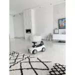 tepih BERBER SAFI N9040 bijela / crne Rojt shaggy 80x150 cm