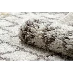 tepih BERBER TANGER B5940 bež / smeđa Rojt shaggy 140x190 cm