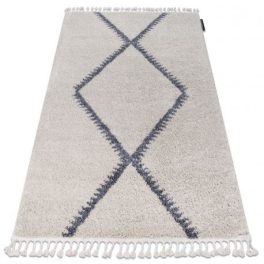 tepih Berber meknes B5910 krem / siva Rojt shaggy 180x270 cm