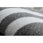 HAMPTON tepih krug sivi krug 160 cm