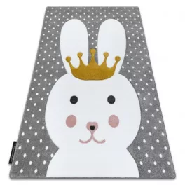 PETIT tepih BUNNY NYUSZI szürke 140x190 cm