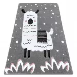 PETIT tepih LAMA láma szürke 140x190 cm
