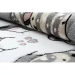  PETIT tepih UNIROG krug sivi krug 160 cm