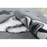 PETIT tepih ELEPHANT ELEFÁNT CSILLAG szürke 120x170 cm