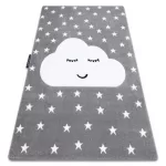 PETIT tepih CLOUD FELHŐ CSILLAG szürke 140x190 cm