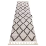  Tepih, staza BERBER TROIK krem -60x200 cm
