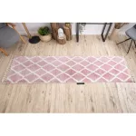  Tepih, staza BERBER TROIK roza -60x200 cm