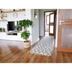  Tepih, podloga za trčanje BERBER BENI krem -60x250 cm