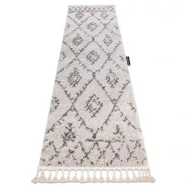  Tepih, podloga za trčanje BERBER FEZ krem -60x250 cm