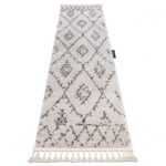  Tepih, podloga za trčanje BERBER FEZ krem -60x300 cm