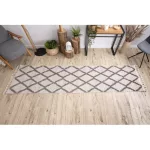  Tepih, staza BERBER TROIK krem -80x200 cm