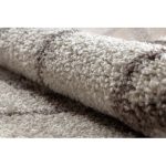  Tepih BERBER BENI krem Resasti čupavi krug 120 cm