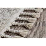 tepih BERBER BENI krem Rojt shaggy 120x170 cm