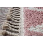 tepih BERBER BENI ružičasta Rojt shaggy 180x270 cm